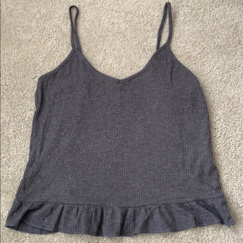 Super cute gray tank top!